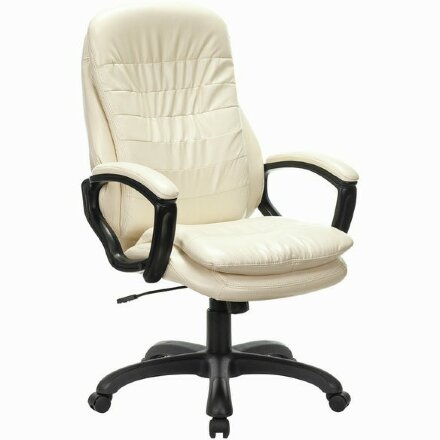Кресло офисное BRABIX PREMIUM &quot;Omega EX-589&quot;, экокожа, бежевое, 532095 Бежевый