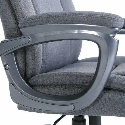 Кресло офисное BRABIX PREMIUM &quot;Solid HD-005&quot;, нагрузка до 180 кг, ткань, серое, 531823 Серый