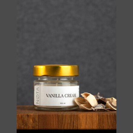 Свеча ароматическая NOTA Nota Vanilla cream, 100 мл 