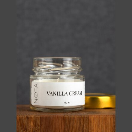 Свеча ароматическая NOTA Nota Vanilla cream, 100 мл 