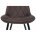 Стул Мебель Китая Fox black / dark brown 