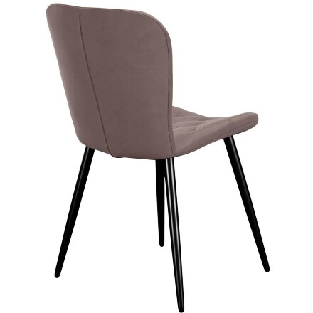Стул DikLine 303 B5 LATTE, ножки черные 