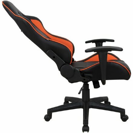 Кресло компьютерное BRABIX &quot;GT Racer GM-100&quot;, две подушки, экокожа, черное/оранжевое, 531925 Оранжевый