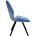 Стул DikLine 243 поворотный B8 BLUE, ножки черные 