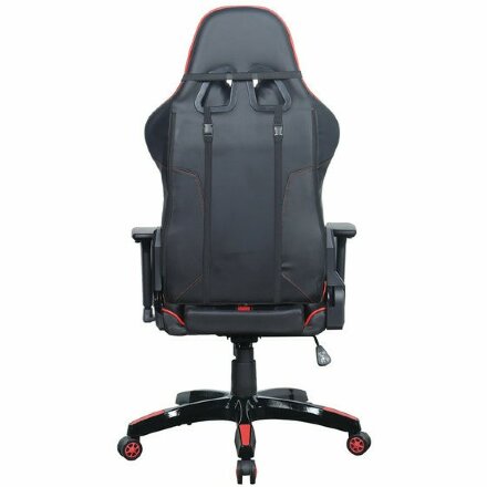 Кресло компьютерное BRABIX &quot;GT Carbon GM-120&quot;, две подушки, экокожа, черное/красное, 531931 Красный