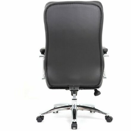 Кресло офисное BRABIX PREMIUM &quot;Amadeus EX-507&quot;, экокожа, хром, черное, 530879 Черный