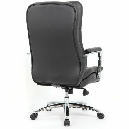 Кресло офисное BRABIX PREMIUM &quot;Amadeus EX-507&quot;, экокожа, хром, черное, 530879 Черный