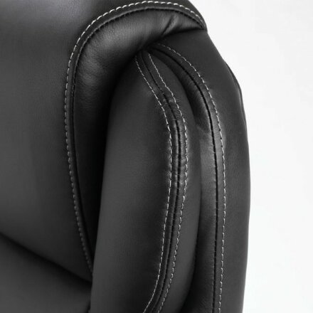 Кресло офисное BRABIX PREMIUM &quot;Rest EX-555&quot;, пружинный блок, экокожа, черное, 531938 Черный