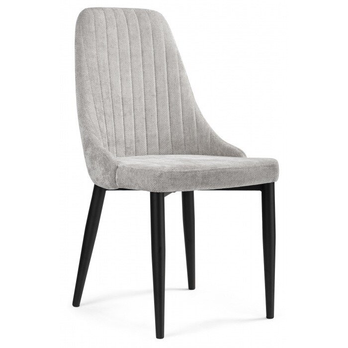 Стул на металлокаркасе Kora black / gray Стул на металлокаркасе Kora black / gray
