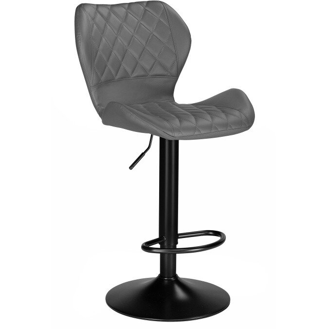 Барный стул Porch gray / black Барный стул Porch gray / black