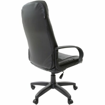 Кресло офисное BRABIX &quot;Strike EX-525&quot;, экокожа черная, ткань черная, TW, 531381 Черный