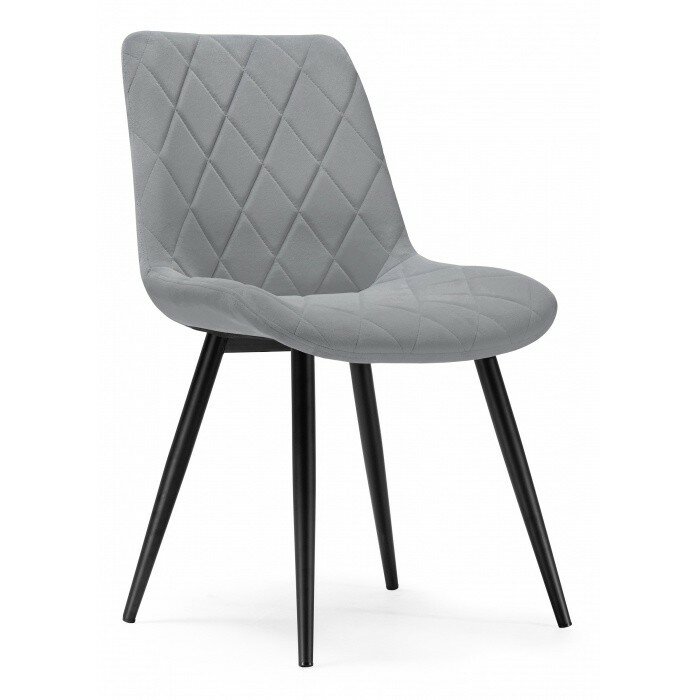 Стул на металлокаркасе Fox black / gray Стул на металлокаркасе Fox black / gray