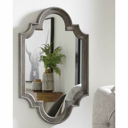 ЗЕРКАЛО НАСТЕННОЕ WALL DECOR A8010160 WILLIAMETTE GRAY Серо бежевый