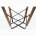 Стол Eames DSW D80 Кофе