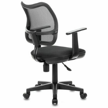 Кресло BRABIX &quot;Drive MG-350&quot;, с подлокотниками, сетка, черное, 532082 Черный